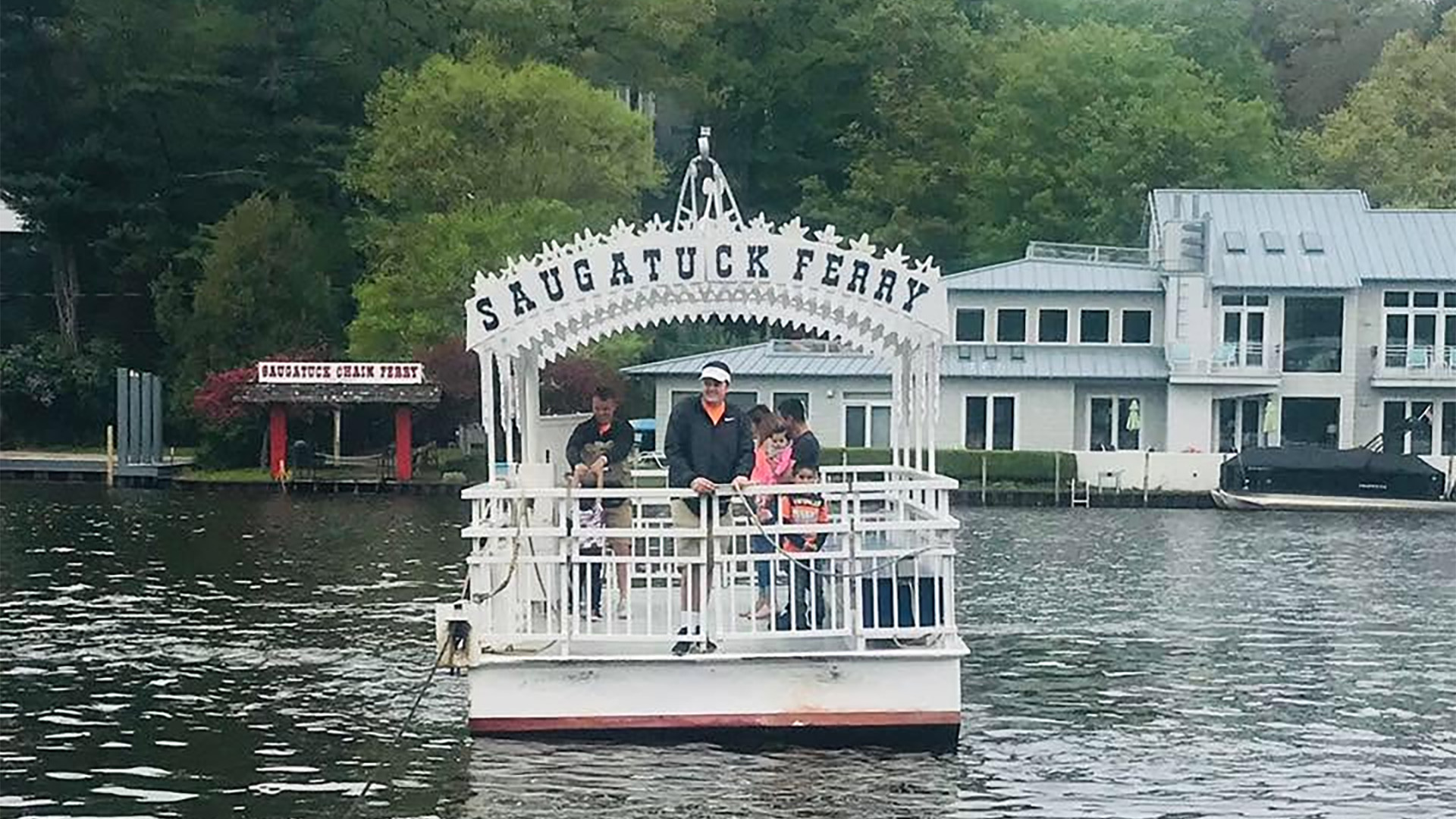Saugatuck Chain Ferry: America’s Last Hand-Cranked River Crossing